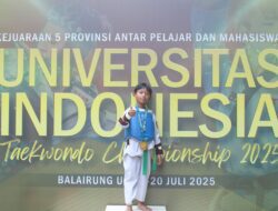 Ahmad Kembara Asy Syakir Sabet Emas di Turnamen Kyorugi UI, Harumkan Nama SD Prestasi Global-Depok