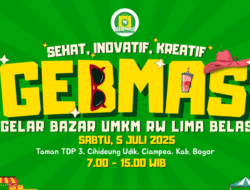 GEBMAS 2025: Bazar UMKM Ceria Siap Digelar di Cihideung Udik!