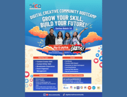Upgrade Skill Digitalmu di DICO Creative Bootcamp Senilai Rp 5 juta, Klaim Disini Untuk Diskon 100%