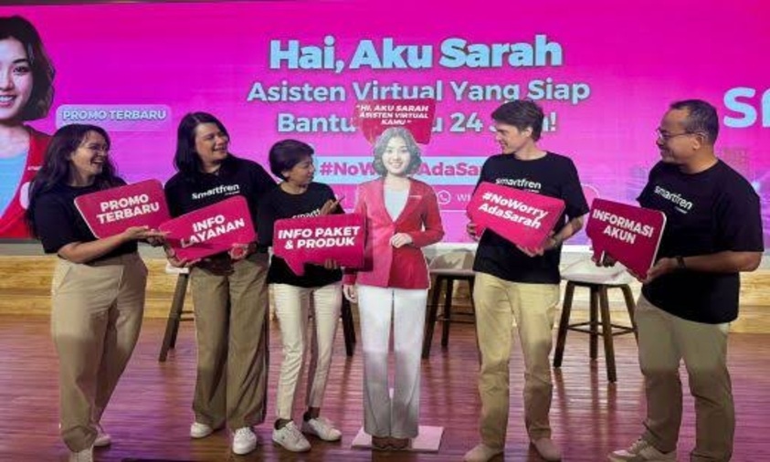 Smartfren Luncurkan Sarah, Asisten Virtual AI yang Siap Layani Pelanggan 24 Jam