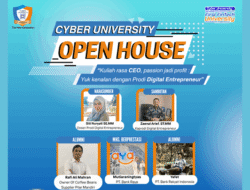 Cyber University Tanamkan Jiwa Kepemimpinan Lewat Open House Prodi Digital Entrepreneur