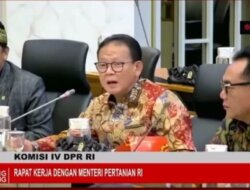 Rapat Kerja Komisi IV DPR RI bersama Menteri Pertanian RI, Prof. Rokhmin Sampaikan 2 Catatan Penting