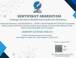 Akreditasi “Baik Sekali” Jadi Bukti Mutu, Prodi Sistem Informasi Cyber University Jadi Pilihan Utama