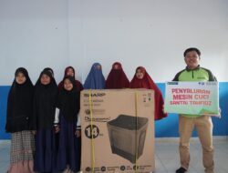 Kebaikan untuk Para Penghafal Al-Qur’an: BMH Kirim Mesin Cuci untuk Santri di Curup