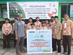 Kontingen Pramuka Hidayatullah Maluku Utara Siap Berlaga, Didukung Penuh oleh BMH
