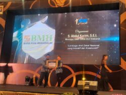 BMH Raih Penghargaan Lembaga Amil Zakat Paling Inovatif dan Kolaboratif di Radar Award 2025