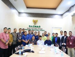 BMH Bersama 16 LAZ yang Tergabung di FOZ Sumut Jalin Silaturahim ke Kantor Baznas Sumut, Perkuat Kolaborasi Gerakan Zakat