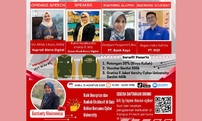 Open House Prodi Bisnis Digital