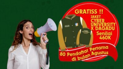 Jaket Varsity Cyber University