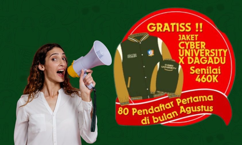 Jaket Varsity Cyber University