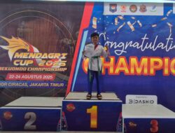 Adhyastha Bintang Heriana Raih Emas Kedua di Ajang Taekwondo, Harumkan Nama SD Prestasi Global-Depok