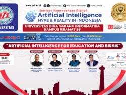 Seminar Kemerdekaan Digital: “Artificial Intelligence for Education and Business”