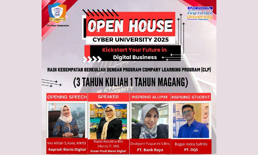 Open House Prodi Bisnis Digital