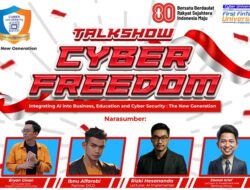 Talkshow Cyber Freedom Siap Hadirkan Gagasan Konkret Integrasi AI Lintas Sektor