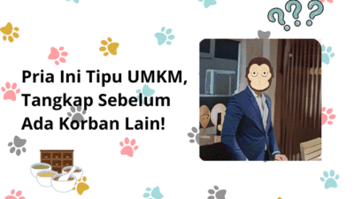 pria penipu umkm di acara ruang bermusik Tasikmalaya