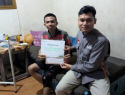 BMH Bantu Biaya Pengobatan Wahyudi, Kurir Shopee Food Yang Mengalami Kecelakaan