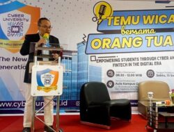 Bersama Orang Tua, Cyber University Teguhkan Diri Sebagai Kampus Progresif dan Inovatif di Era Digital