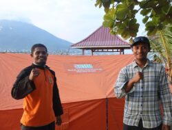 BMH Salurkan Bantuan Tenda Regu untuk Siaga Bencana SARHID di Pulau Maitara