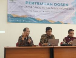 Institut SEBI Gelar Pertemuan Dosen Semester Ganjil 2025–2026, Bahas Inovasi Akademik dan Penguatan Riset