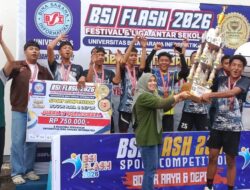 SMA 1 Gunung Putri Amankan Juara 3 Voli Putra di BSI Flash 2026: Tetap Tampil Hebat di Lapangan