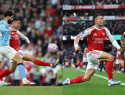 Gol Telat Martinelli Selamatkan Arsenal dari Kekalahan Kontra Manchester City
