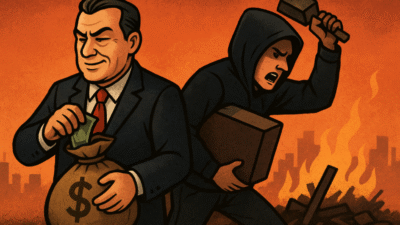 Koruptor dan Penjarah Berjamaah: Dua Wajah Kegagalan Bangsa