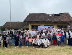 Senyum Anak Nusantara Bandung Gelar Ekspedisi Merah Putih 2025 di Desa Patengan