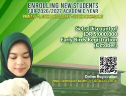 Sekolah BM 400 Depok Buka Pendaftaran Murid Baru, Ada Diskon Khusus Pendaftaran Early Bird Oktober 2025