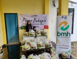 BMH Hadirkan “Pasar Bahagia” di Hari Santri, Warga Malang Bayar Pakai Doa