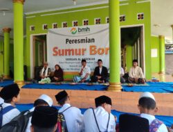 Sumur Bor Ke-229 BMH Jadikan Santri Al-Barokah Tak Lagi Alami Krisis Air Bersih
