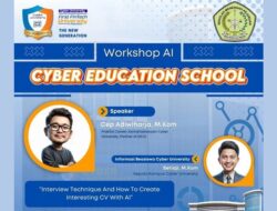Cyber University Siap Gelar Workshop Education AI Bersama SMK Bina Mandiri Multimedia