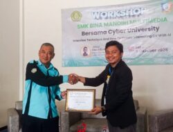 Cyber University Siapkan Beasiswa Jalur Undangan bagi Siswa Hebat SMK Bina Mandiri Multimedia