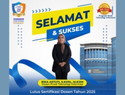 Dosen Prodi TI Cyber University Buktikan Kualitas Pendidik dengan Raih Serdos