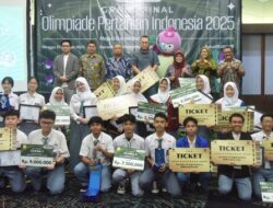 Rektor IPB University Beri Golden Ticket bagi Anak Petani Berprestasi dalam Olimpiade Pertanian Indonesia