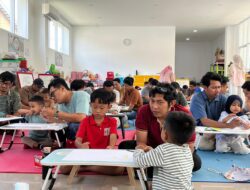 Serunya Puncak Tema “Sehari Bersama Ayah” di KB/TK Bosowa Al Azhar Cilegon