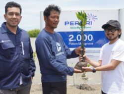Peruri Tanam 2 Ribu Mangrove di Karawang Guna Dorong Aksi Lingkungan dan Ekonomi Lokal