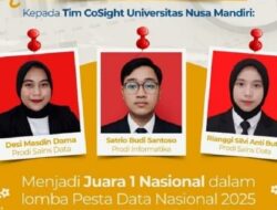 Tim CoSight UNM Guncang Panggung Nasional, Sabet Juara 1 Pesta Data 2025!