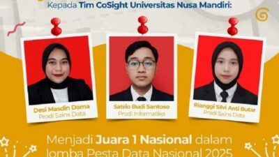 Tim CoSight UNM Guncang Panggung Nasional, Sabet Juara 1 Pesta Data 2025!