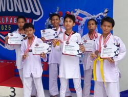Santri Binaan BMH Raih Prestasi di Kejuaraan Taekwondo Surabaya 2025