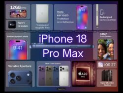 iPhone 18 Bakal Dapat Peningkatan RAM Sebanyak 50 persen