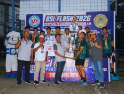 SMA Arif Rahman Hakim Raih Juara 1 Volly Putra di BSI FLASH 2026, Bukti Kekompakan dan Semangat Pantang Menyerah
