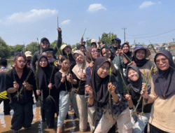 Pantai Bahagia Jadi Saksi, Anak Muda Bekasi Tanam Mangrove lewat Sanrove 2025