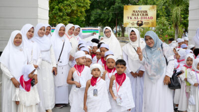 Tumbuhkan Semangat Berhaji Sejak Dini, 586 Siswa Ikut Manasik