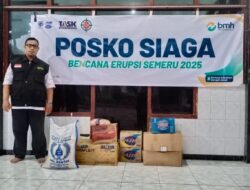 Posko Siaga Erupsi Semeru BMH Jadi Titik Bantuan dan Harapan Warga Lumajang