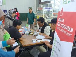 BMH Dukung Layanan Cek Kesehatan Gratis pada Milad Sakinah yang Ke-32
