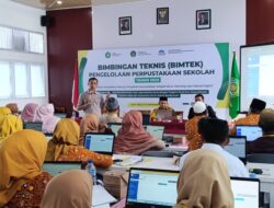 48 Guru PAI di Aceh Jaya Ikuti Bimtek Pengelolaan Perpustakaan Sekolah