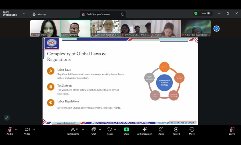 Mahasiswa Filipina di UBSI