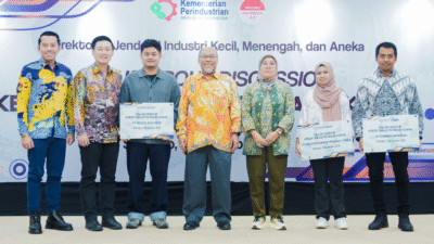 Kemenperin luncurkan program Kredit Industri Padat karya (KIPIK) guna tingkatkan produktivitas dan perkuat daya saing industri nasional pada Minggu (9/11). foto: Humas Kemenperin.