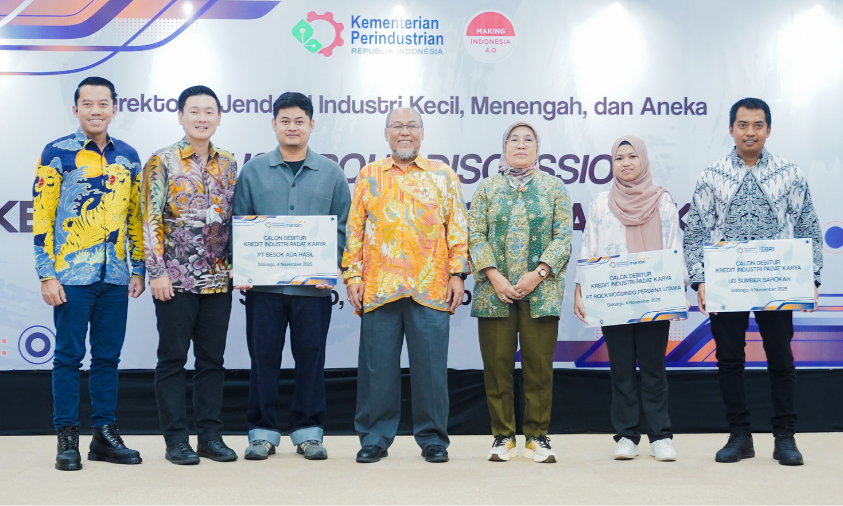 Kemenperin luncurkan program Kredit Industri Padat karya (KIPIK) guna tingkatkan produktivitas dan perkuat daya saing industri nasional pada Minggu (9/11). foto: Humas Kemenperin.