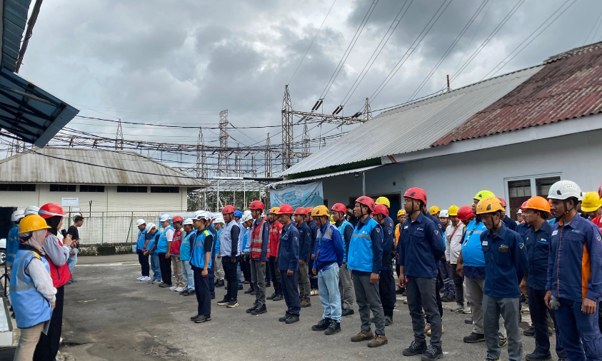 penataan kabel pln icon plus